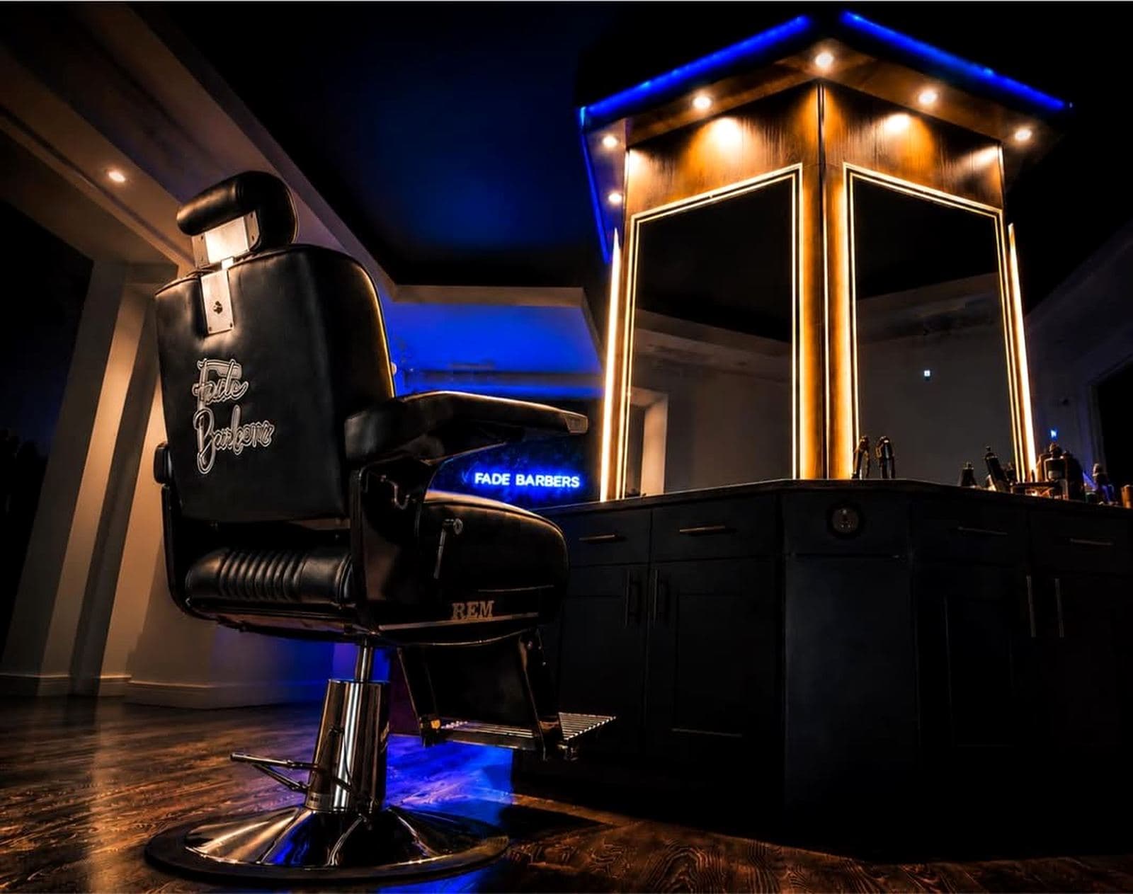 Fade Barbers shop interior